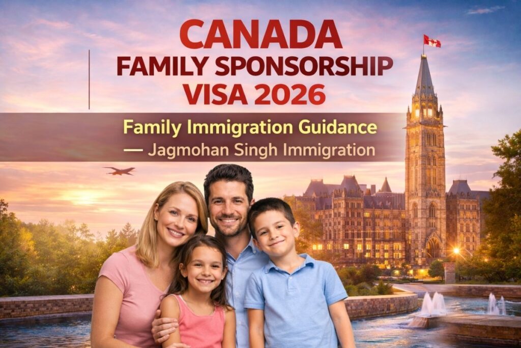 Canada Family Sponsorship Visa 2026 Family Immigration Guidance by Jagmohan Singh